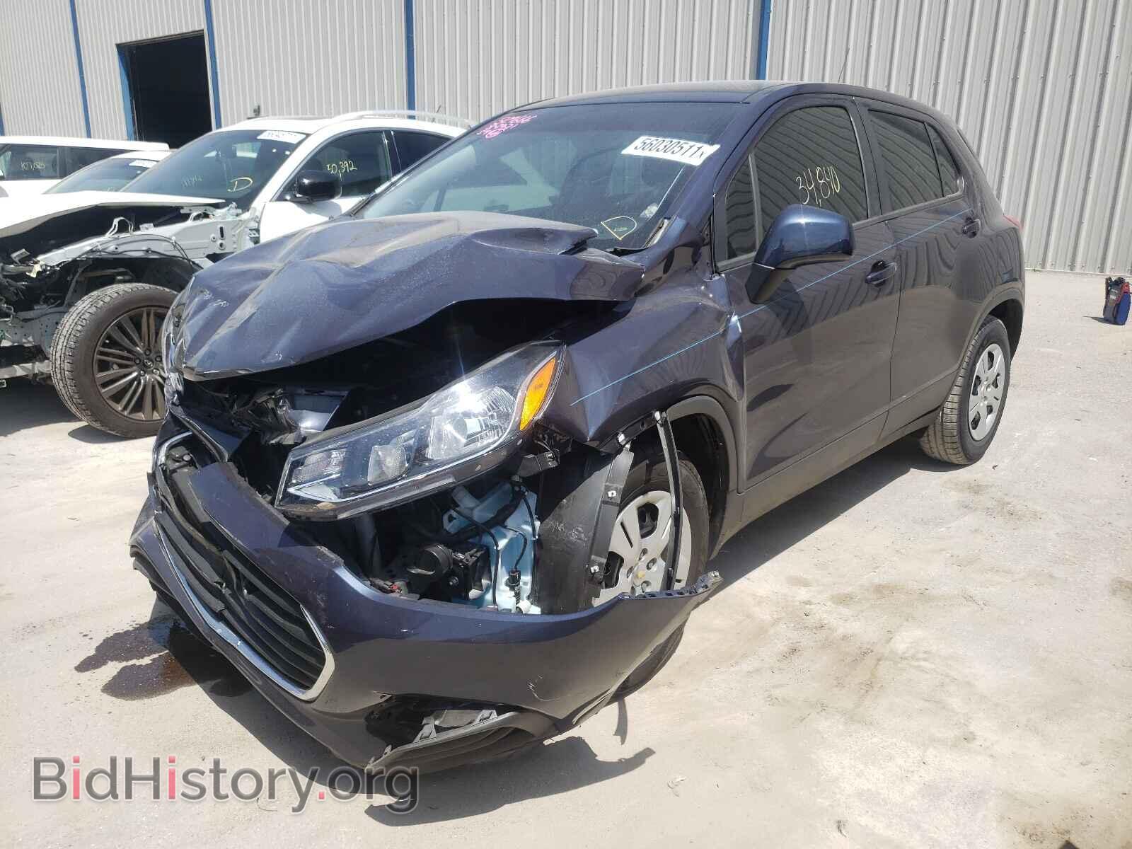 2019 CHEVROLET TRAX - VIN: 3GNCJKSB3KL132154 - Фото 2