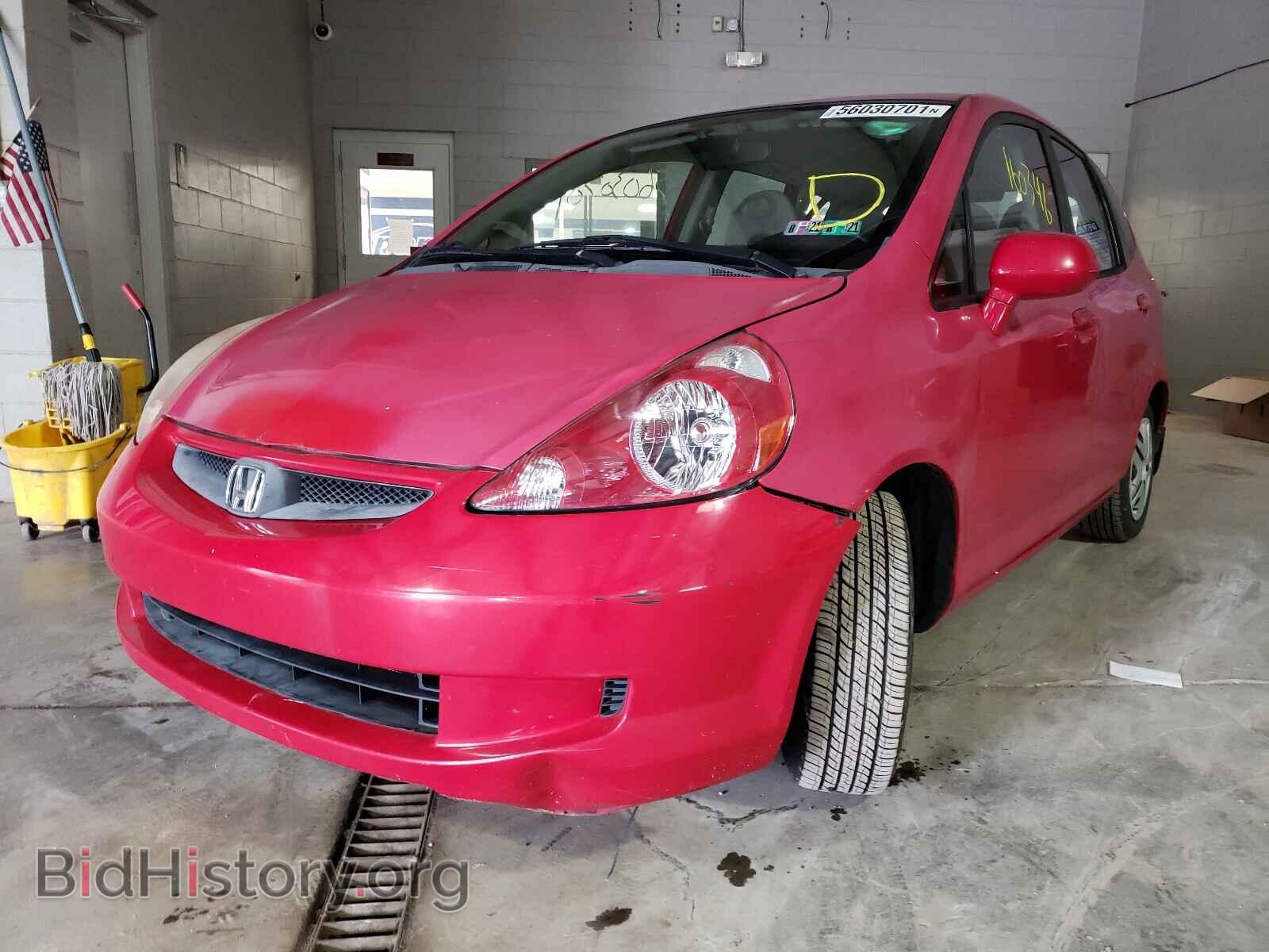 2007 HONDA FIT - VIN: JHMGD38457S011388 - Фото 2