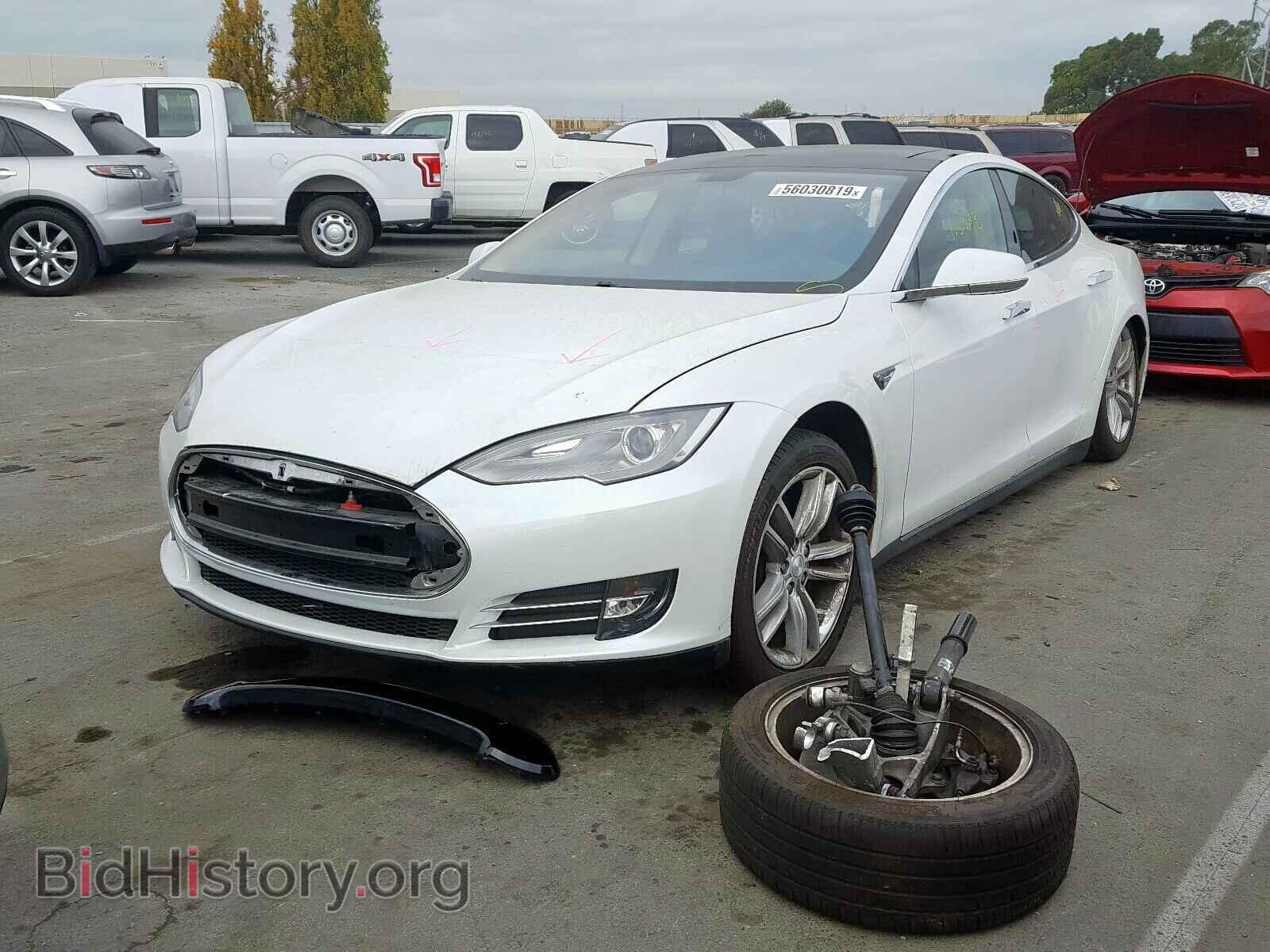 2012 TESLA MODEL S - VIN: 5YJSA1CP5CFP01790 - Photo 2