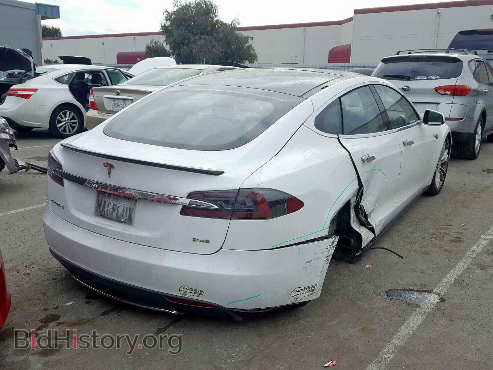 2012 TESLA MODEL S - VIN: 5YJSA1CP5CFP01790 - Photo 4