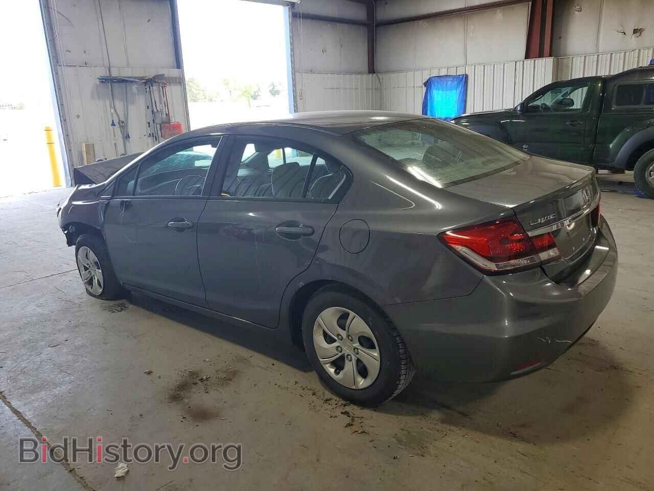 2013 HONDA CIVIC - VIN: 2HGFB2F54DH504475 - Фото 2