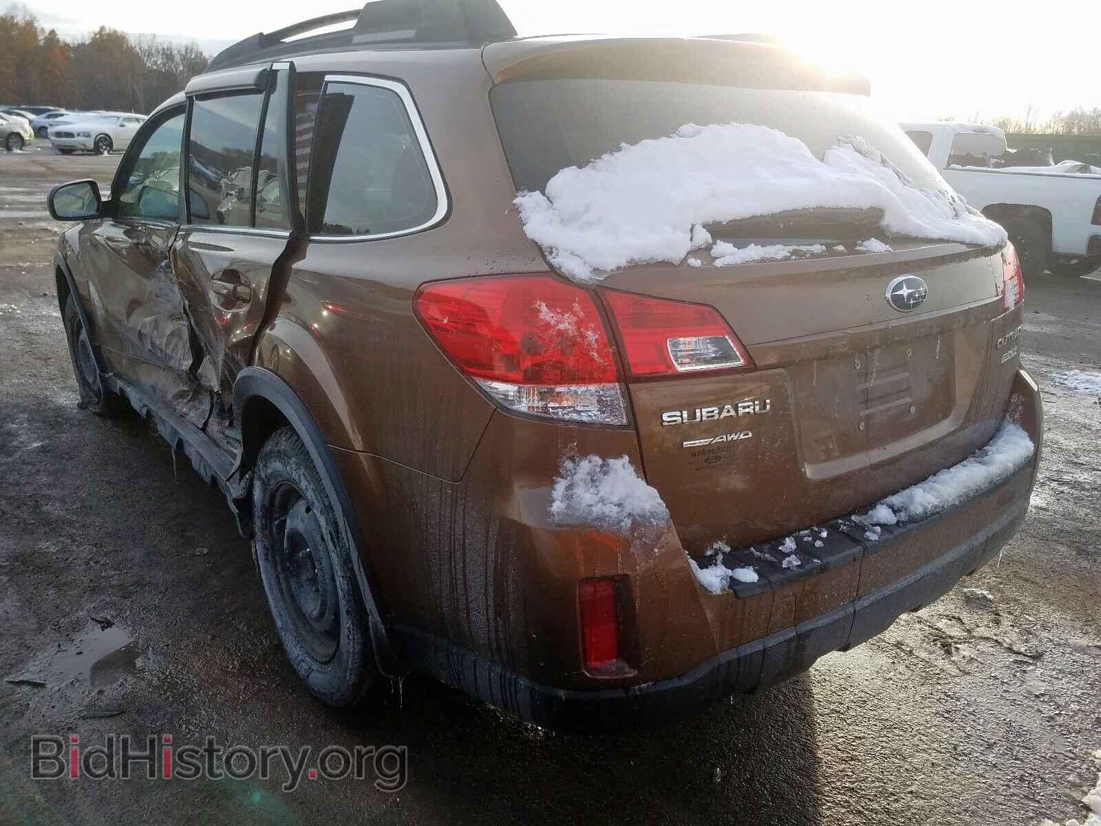 2011 SUBARU OUTBACK 2. - VIN: 4S4BRBAC4B3432333 - Photo 3