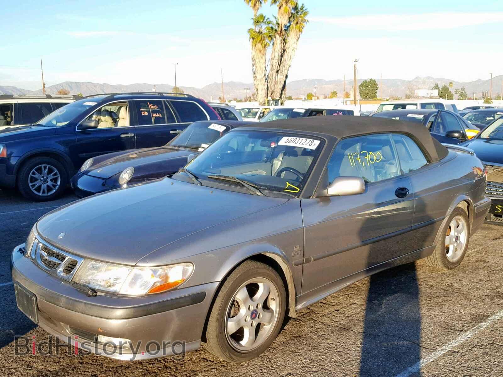 2001 SAAB 9 3 - VIN: YS3DF78K417000633 - Фото 2