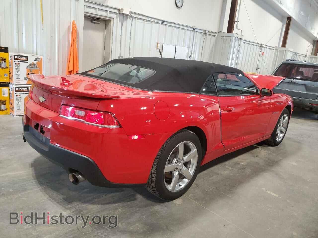 2015 CHEVROLET CAMARO - VIN: 2G1FD3D35F9292384 - Фото 3