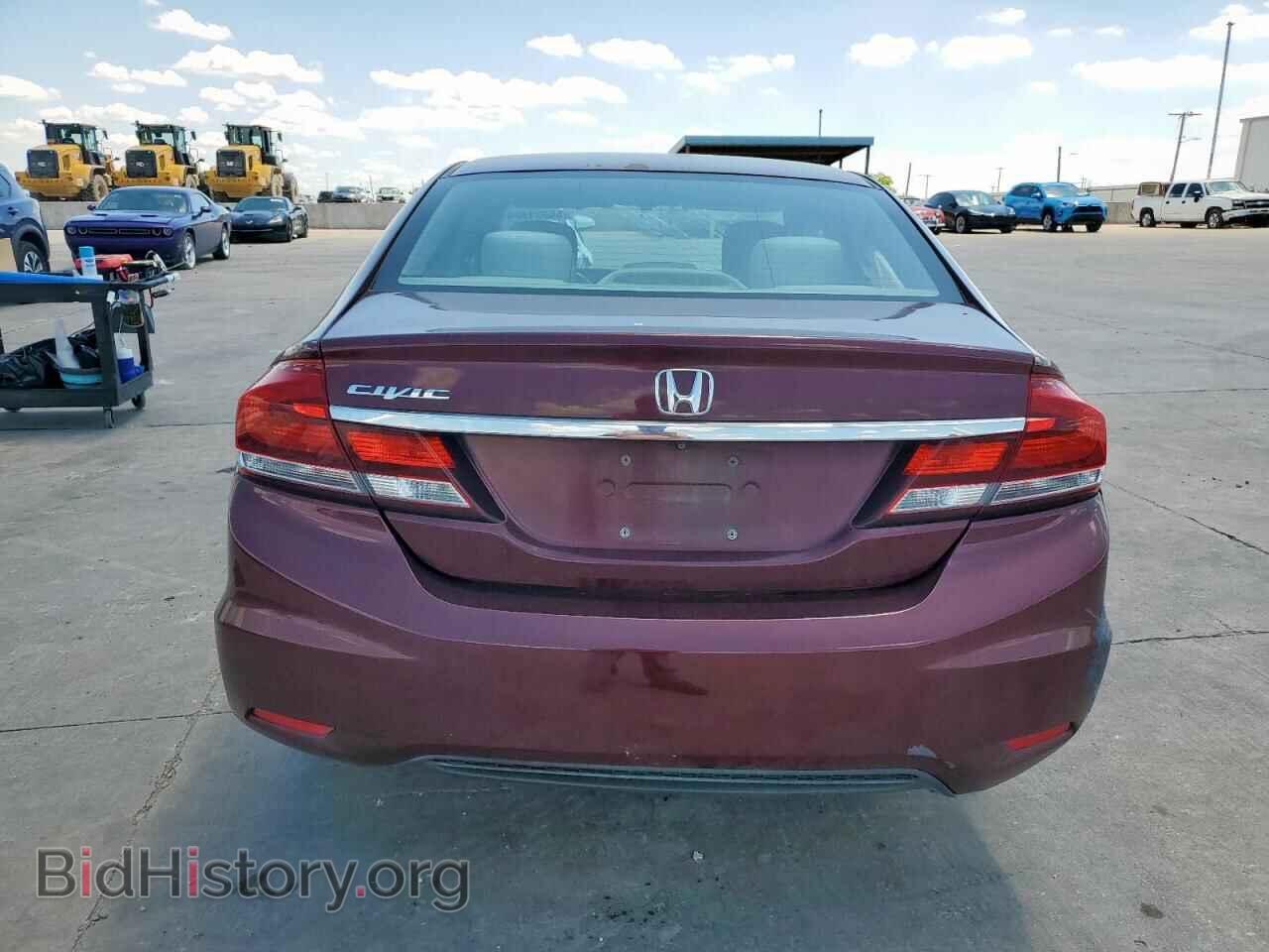 2014 HONDA CIVIC - VIN: 2HGFB2F85EH554250 - Фото 6