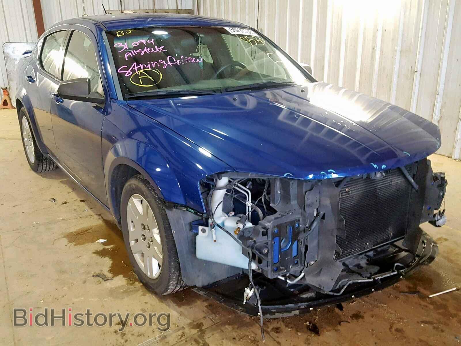 Фотография 1C3CDZAB0DN653530 - DODGE AVENGER 2013