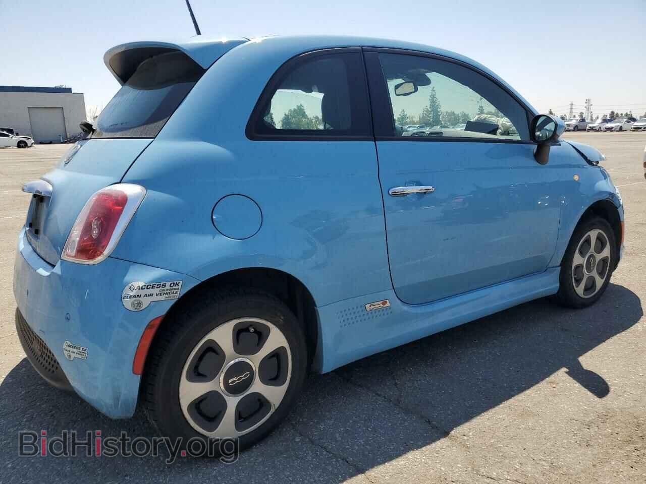 2015 FIAT 500 - VIN: 3C3CFFGEXFT732572 - Фото 3