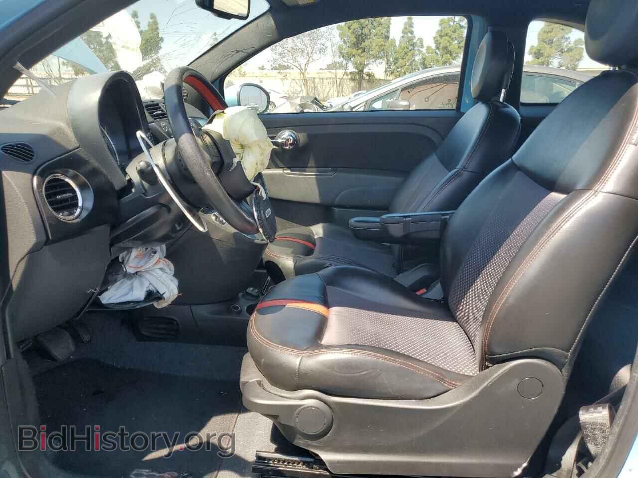2015 FIAT 500 - VIN: 3C3CFFGEXFT732572 - Фото 7