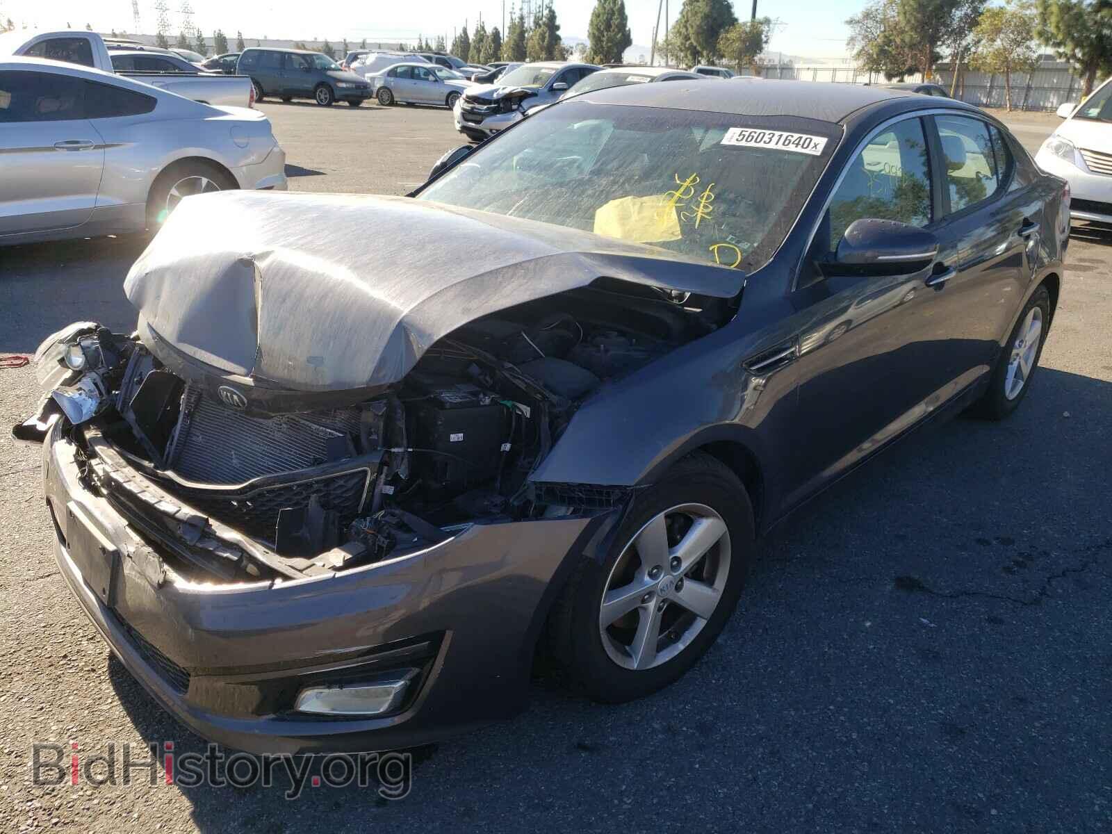 2015 KIA OPTIMA - VIN: KNAGM4A70F5646668 - Photo 2