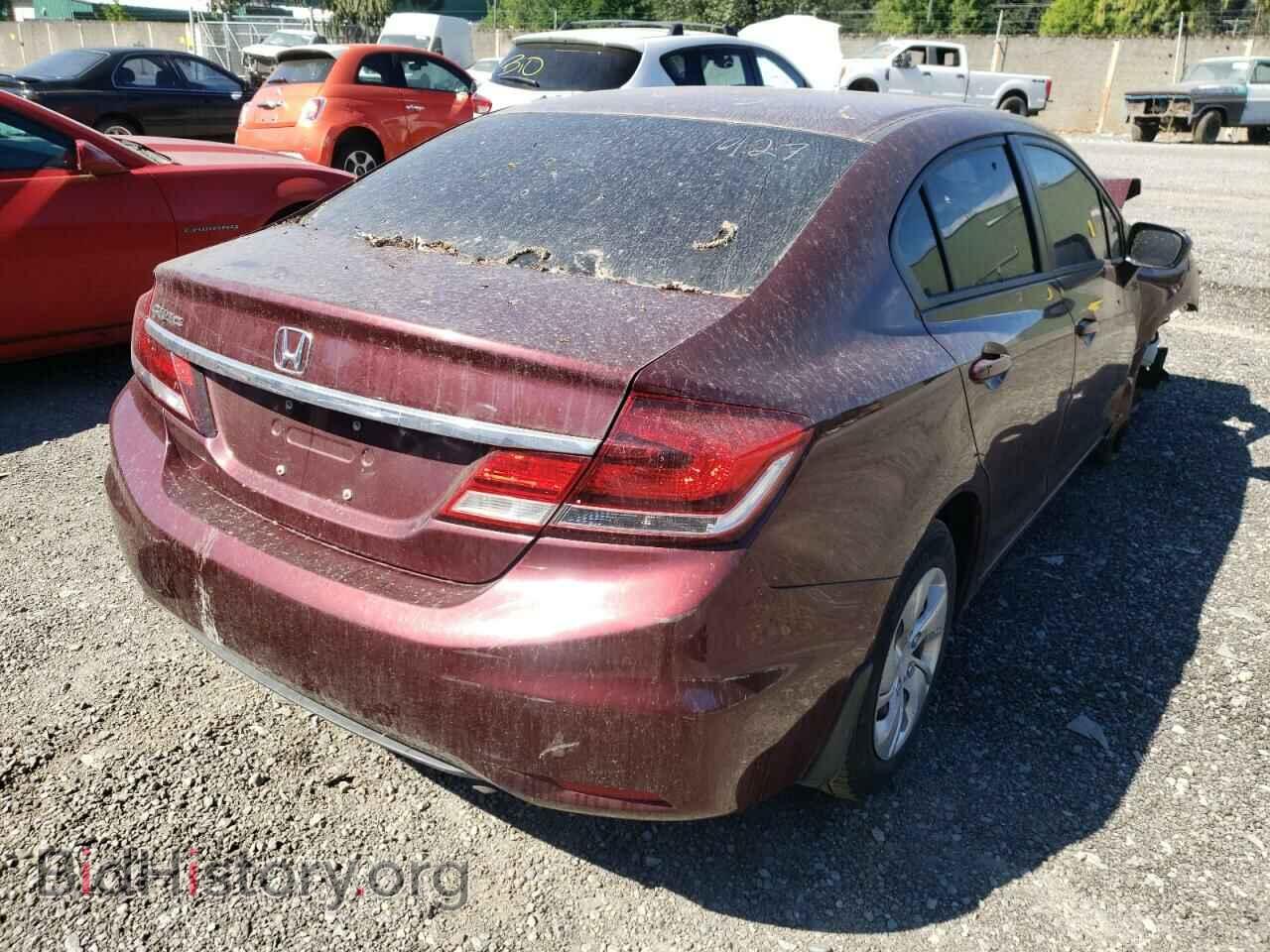 2014 HONDA CIVIC - VIN: 19XFB2F58EE222092 - Фото 4