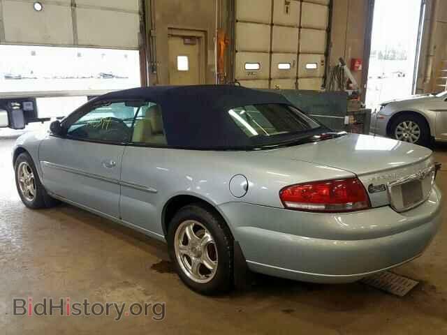 2002 CHRYSLER SEBRING - VIN: 1C3EL65RX2N300968 - Фото 3