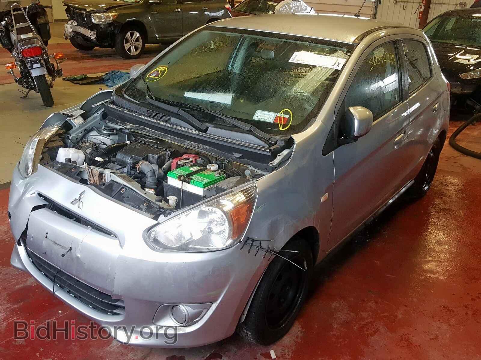 2015 MITSUBISHI MIRAGE - VIN: ML32A3HJ1FH045904 - Фото 2