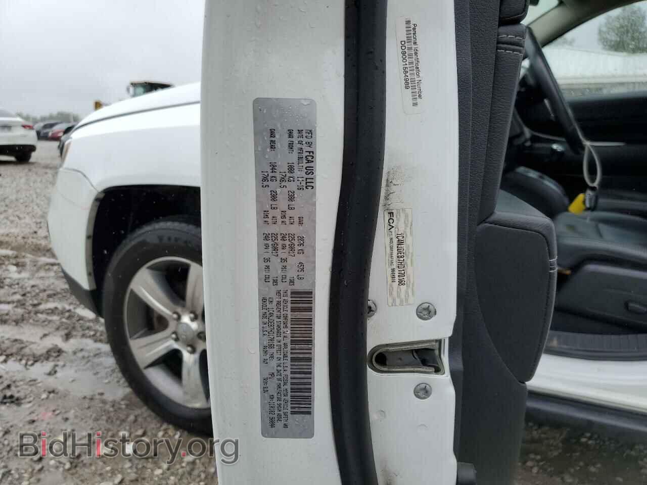 2017 JEEP COMPASS - VIN: 1C4NJDEB7HD170168 - Photo 10