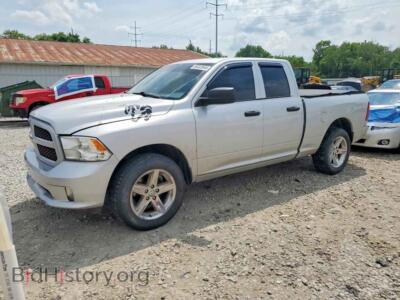 2016 RAM 1500 ST, silver — VIN 1C6RR7FT4GS131977, Copart