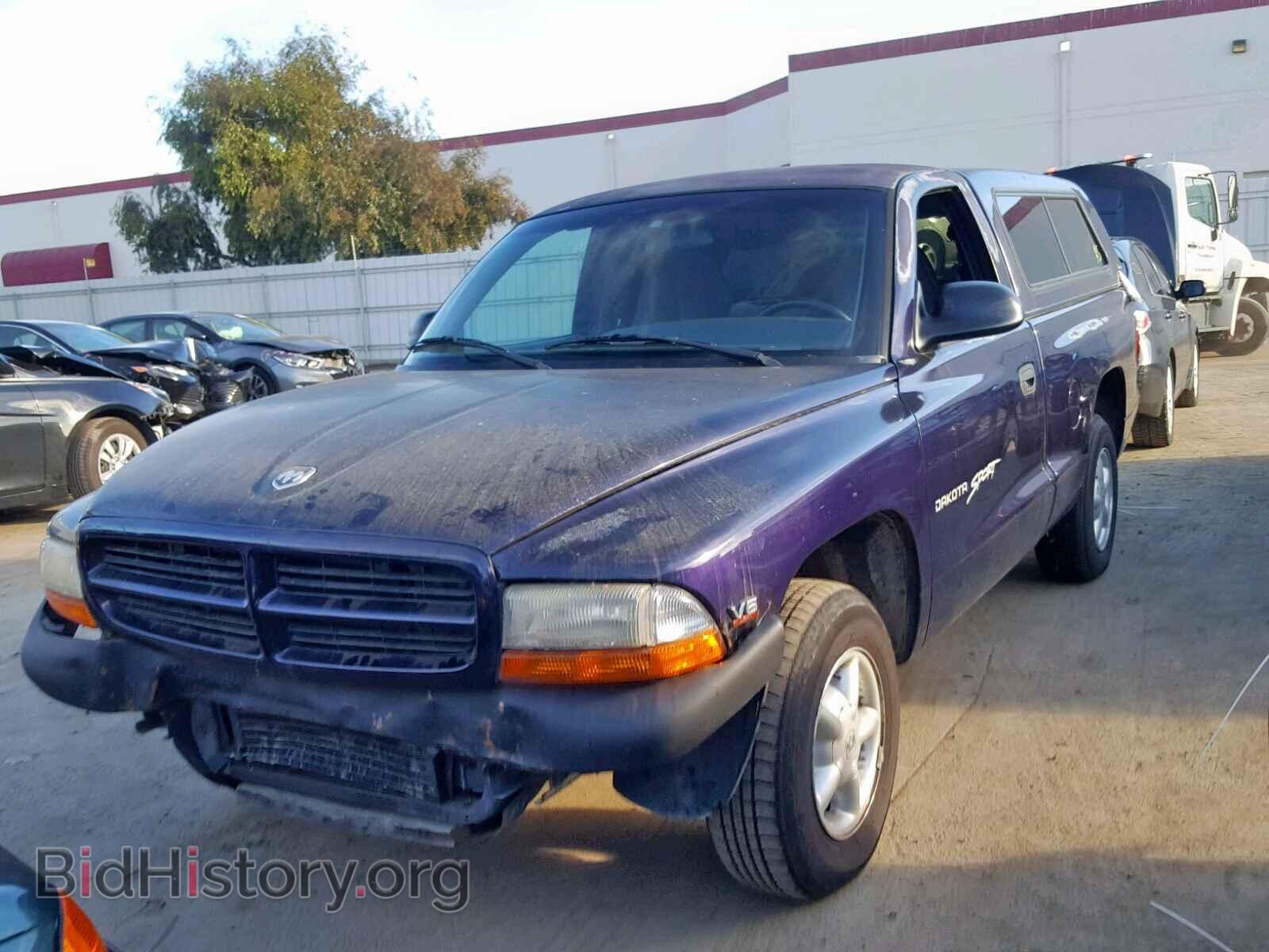 1998 DODGE DAKOTA - VIN: 1B7FL26X6WS599596 - Фото 2