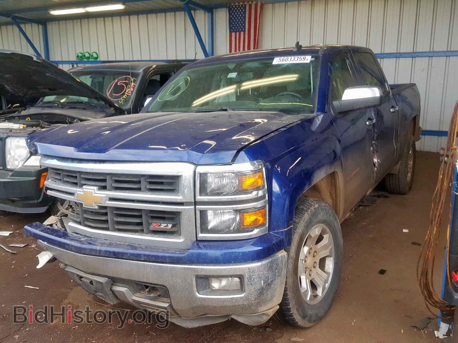 2014 CHEVROLET SILVERADO - VIN: 3GCUKREC8EG385006 - Фото 2