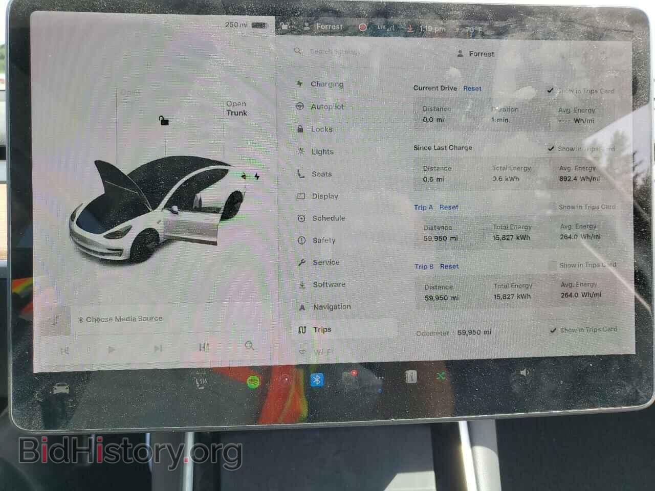 2020 TESLA MODEL 3 - VIN: 5YJ3E1EB9LF770329 - Фото 9