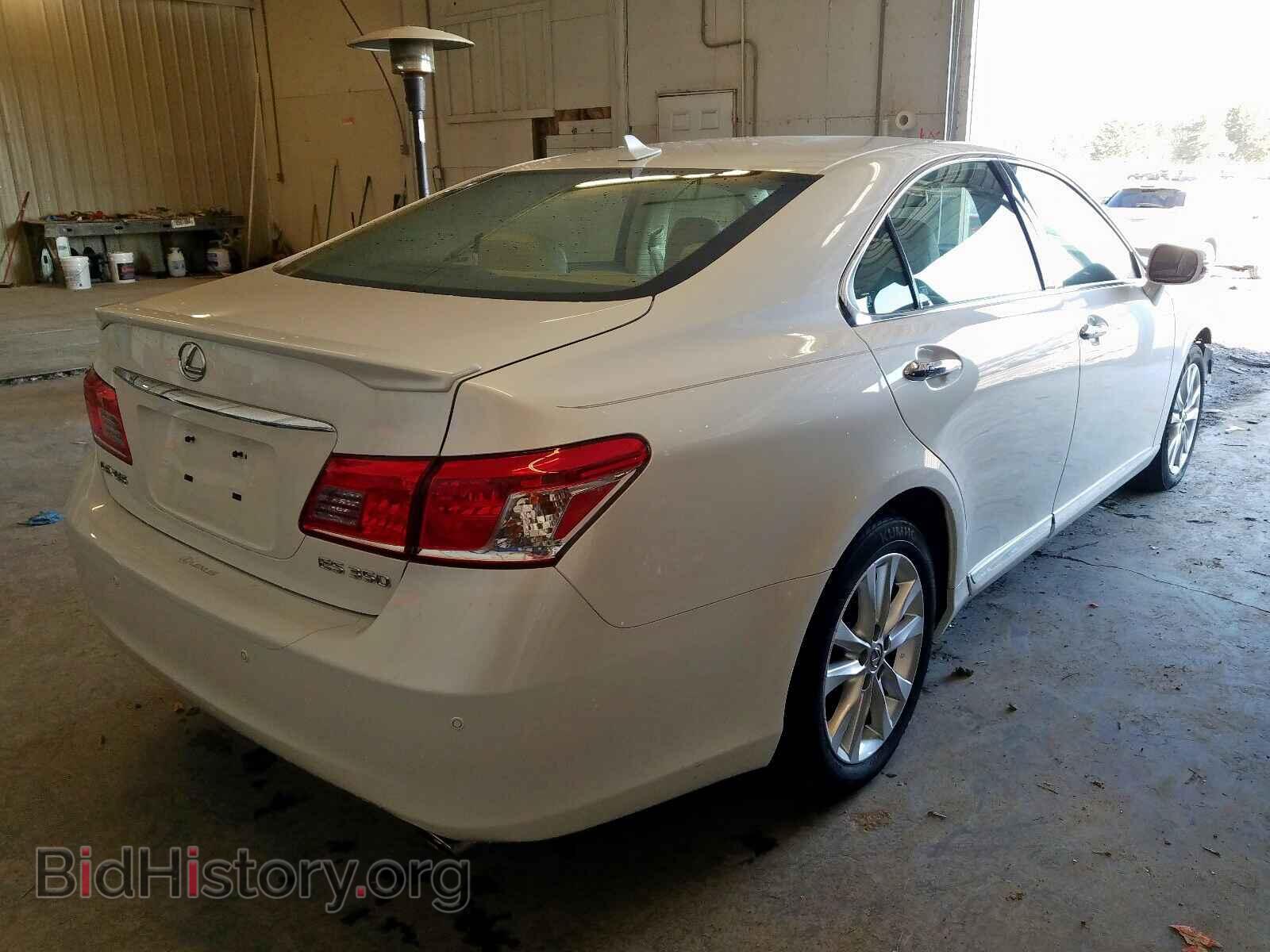 2010 LEXUS ES350 - VIN: JTHBK1EG0A2389631 - Фото 4