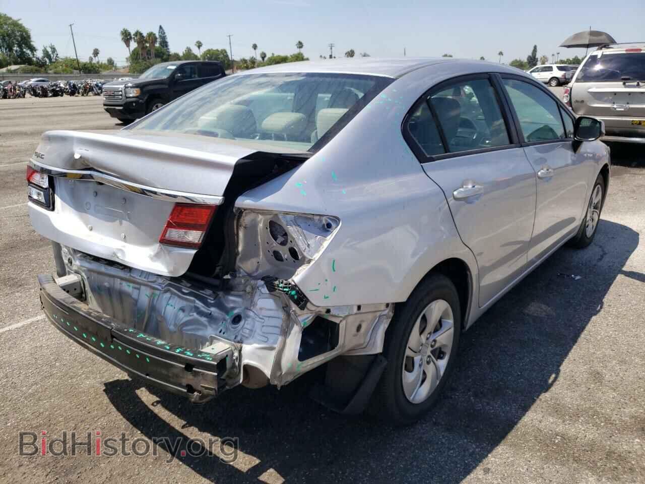 2013 HONDA CIVIC - VIN: 19XFB2F5XDE224361 - Фото 4