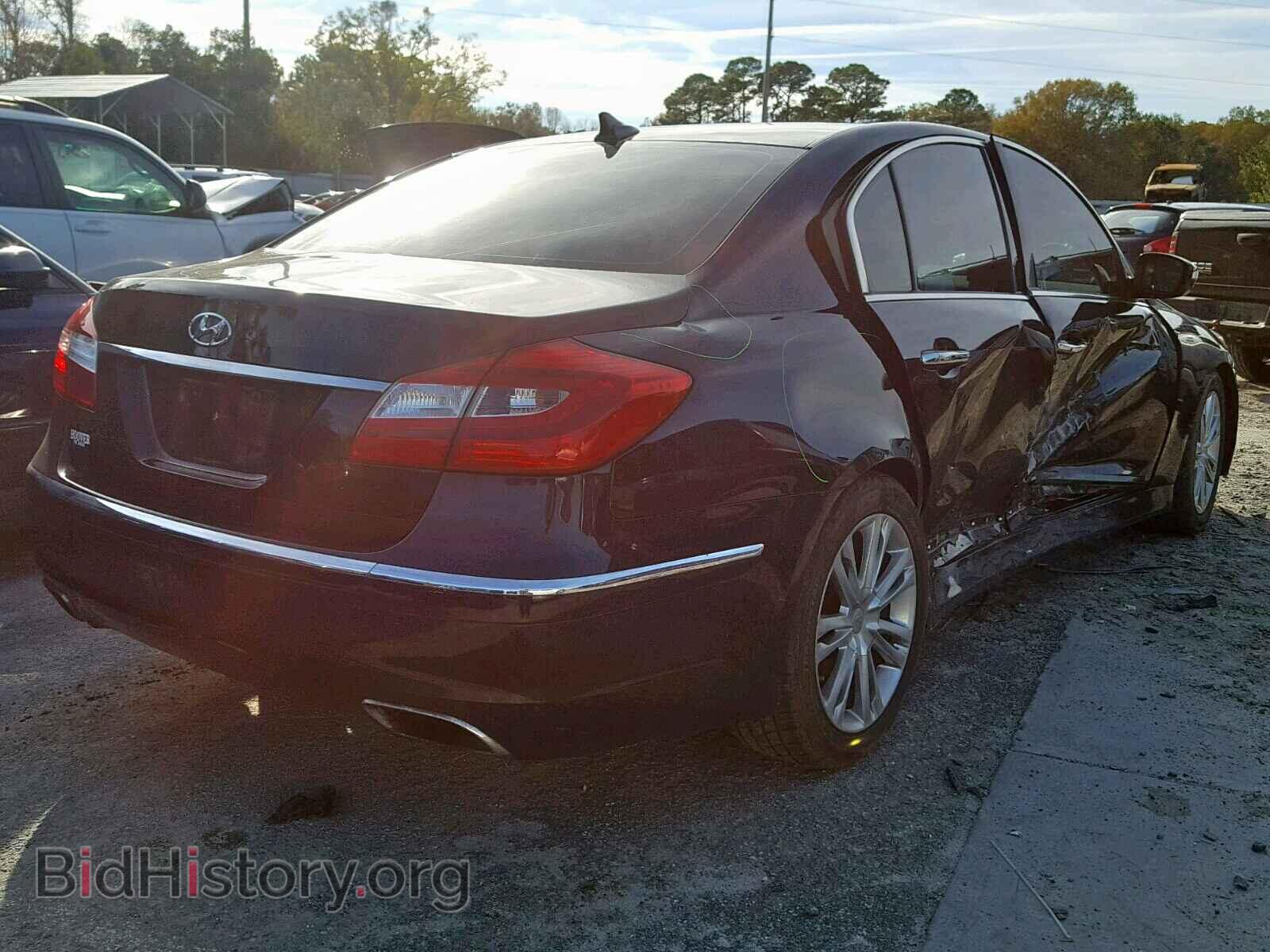 2014 HYUNDAI GENESIS - VIN: KMHGC4DD1EU260770 - Фото 4