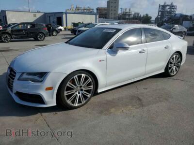 2012 Audi A7 Prestige, white — VIN WAU2GAFC1CN122351, Copart