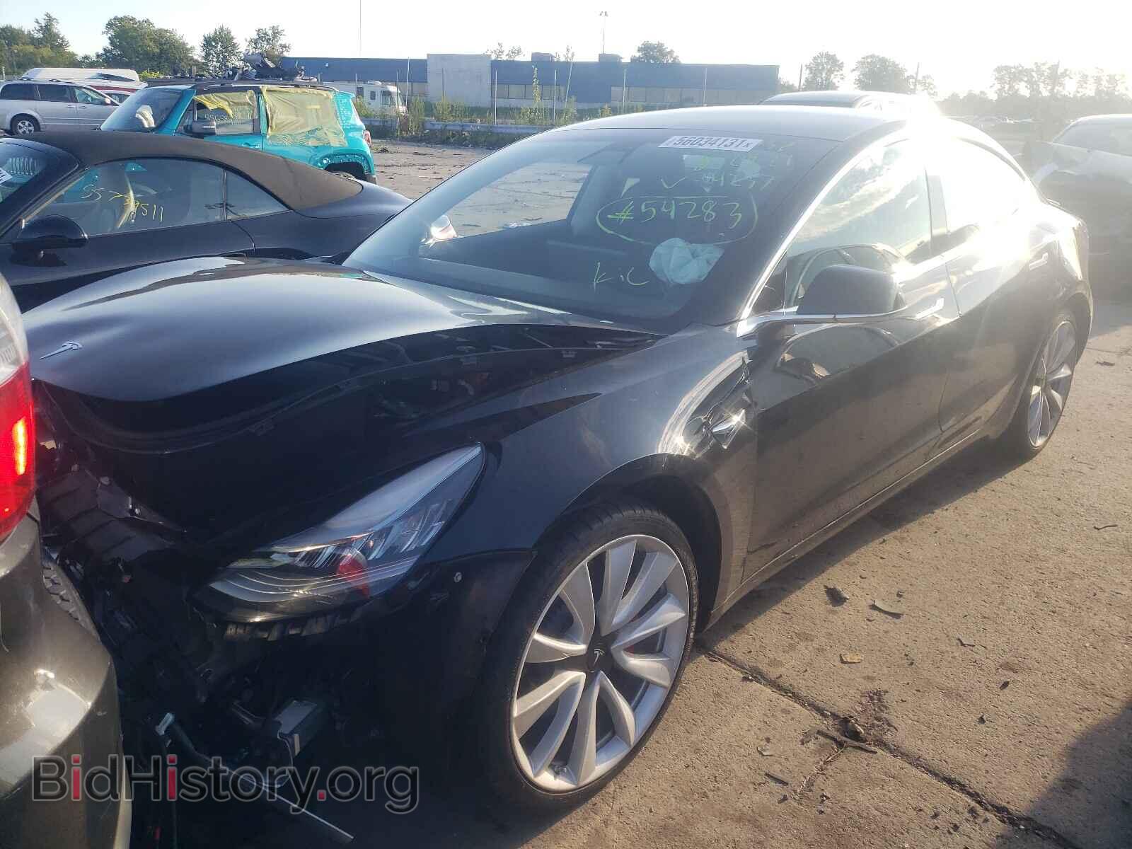 2019 TESLA MODEL 3 - VIN: 5YJ3E1EB9KF514237 - Фото 2