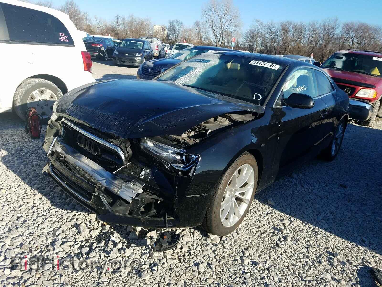 2014 AUDI A5 - VIN: WAUCFAFR9EA028773 - Фото 2