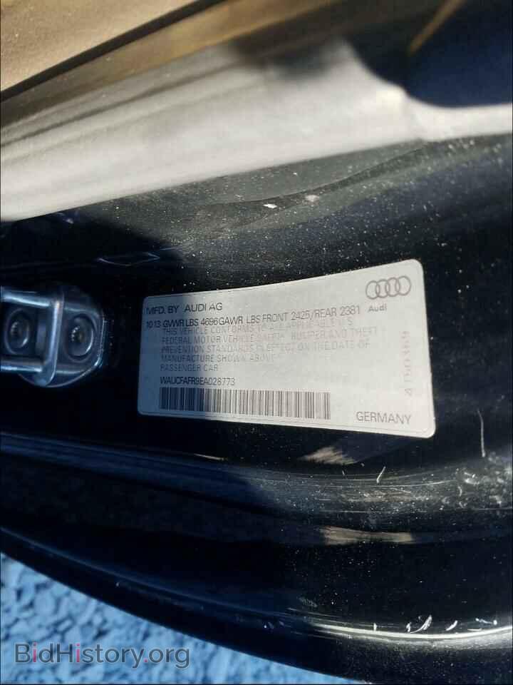 2014 AUDI A5 - VIN: WAUCFAFR9EA028773 - Фото 10