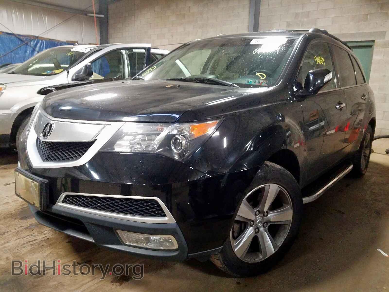 2012 ACURA MDX - VIN: 2HNYD2H48CH533184 - Фото 2
