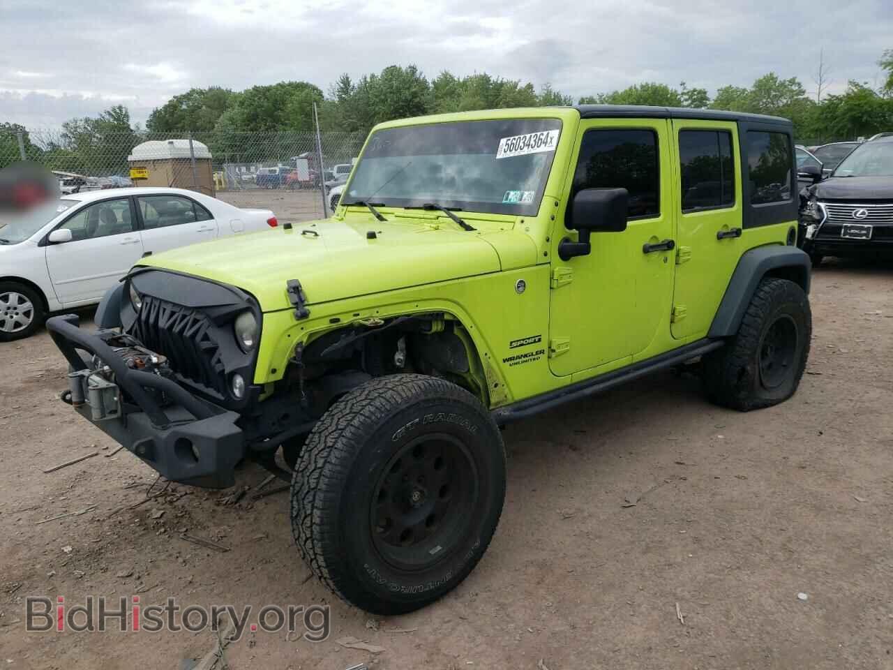 Photo 1C4BJWDG6GL303311 - JEEP WRANGLER 2016
