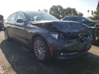 2011 BMW 5 SERIES 550 GT, темно-серый — VIN WBASN4C50BC209679, Copart