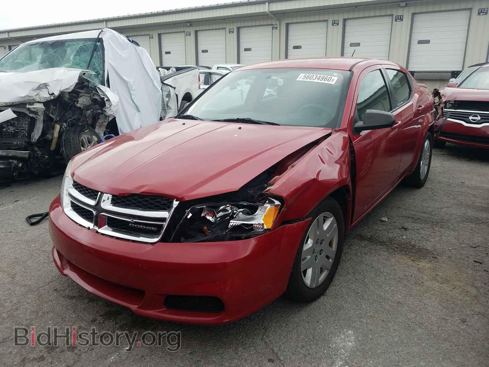 2012 DODGE AVENGER - VIN: 1C3CDZAB7CN185990 - Photo 2
