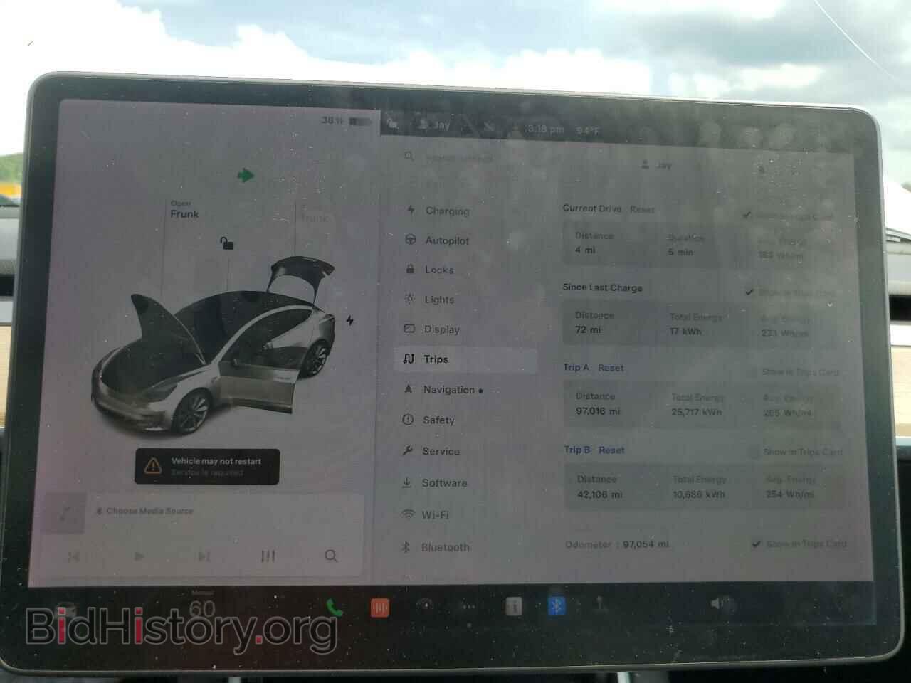 2020 TESLA MODEL 3 - VIN: 5YJ3E1EA0LF598635 - Фото 9
