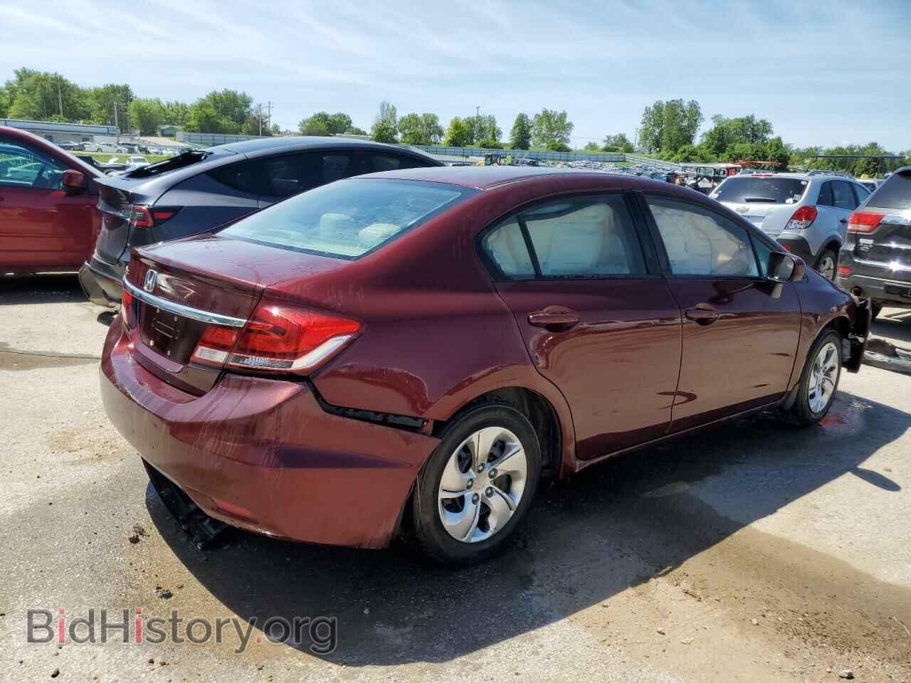 2014 HONDA CIVIC - VIN: 19XFB2F53EE067628 - Фото 3