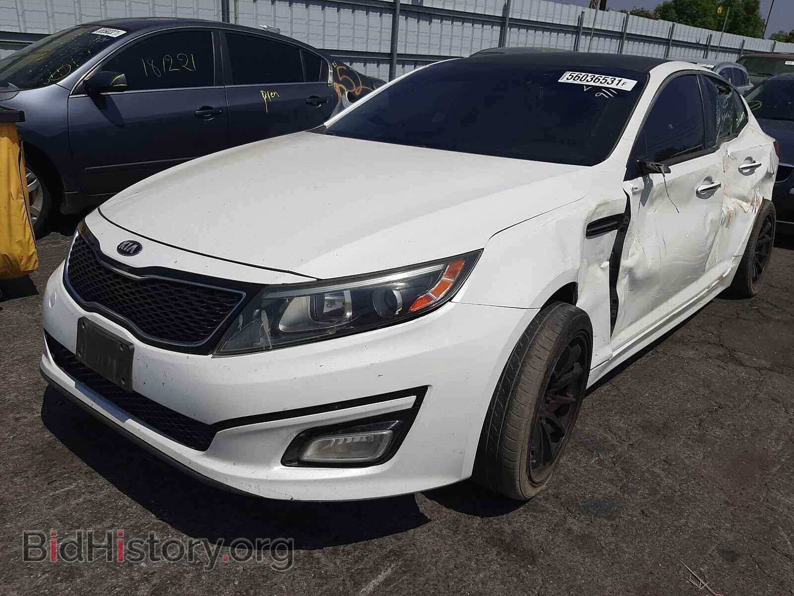 2015 KIA OPTIMA - VIN: KNAGM4A71F5650907 - Photo 2