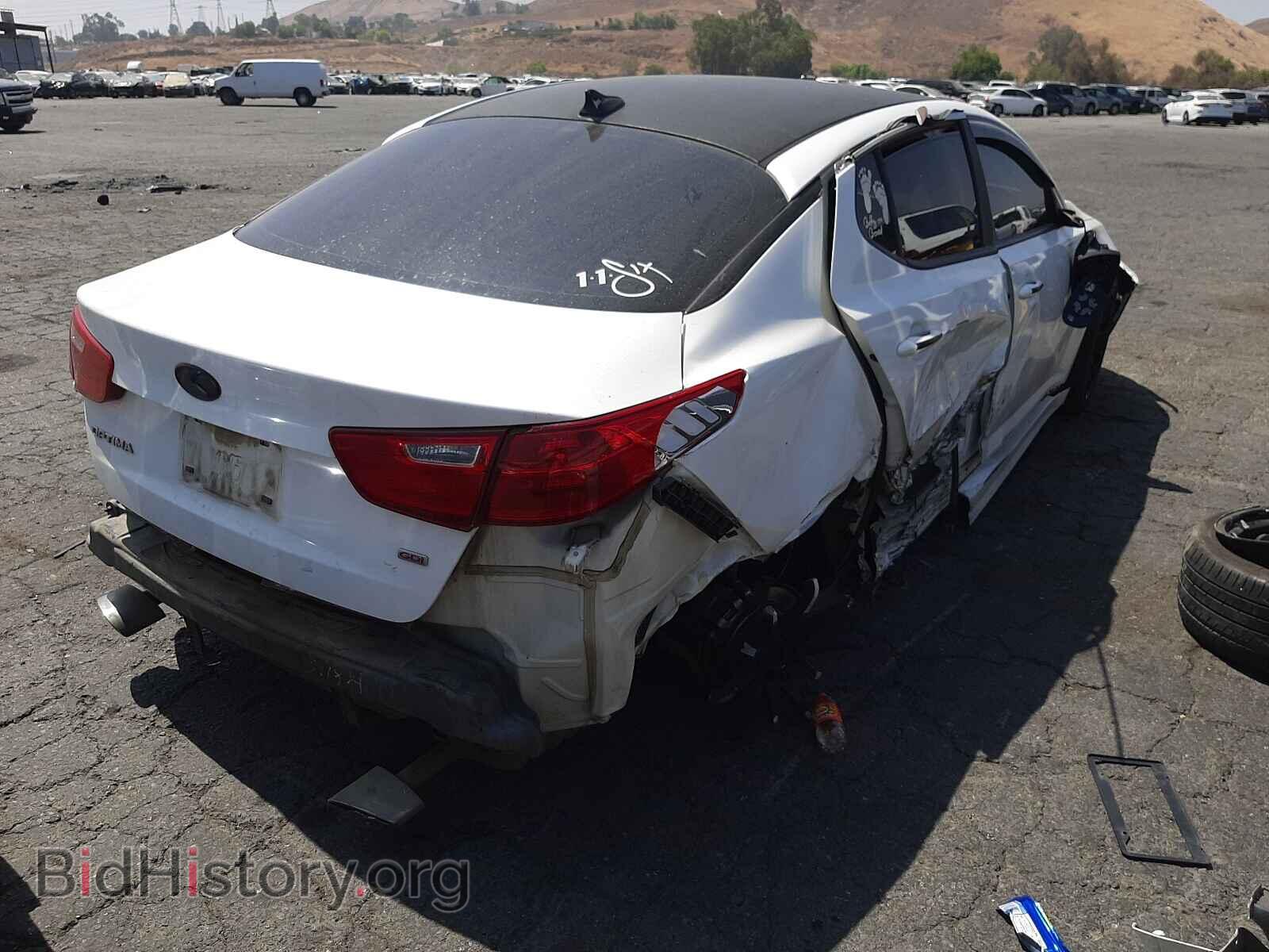 2015 KIA OPTIMA - VIN: KNAGM4A71F5650907 - Photo 4