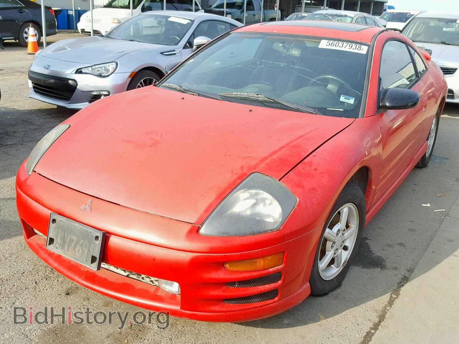2000 MITSUBISHI ECLIPSE - VIN: 4A3AC84L4YE059837 - Фото 2