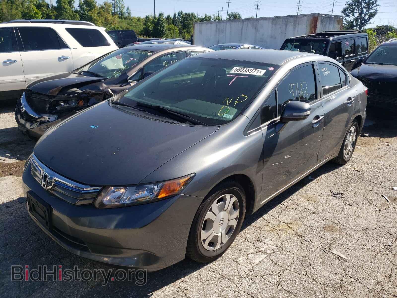 2012 HONDA CIVIC - VIN: JHMFB4F26CS003979 - Фото 2