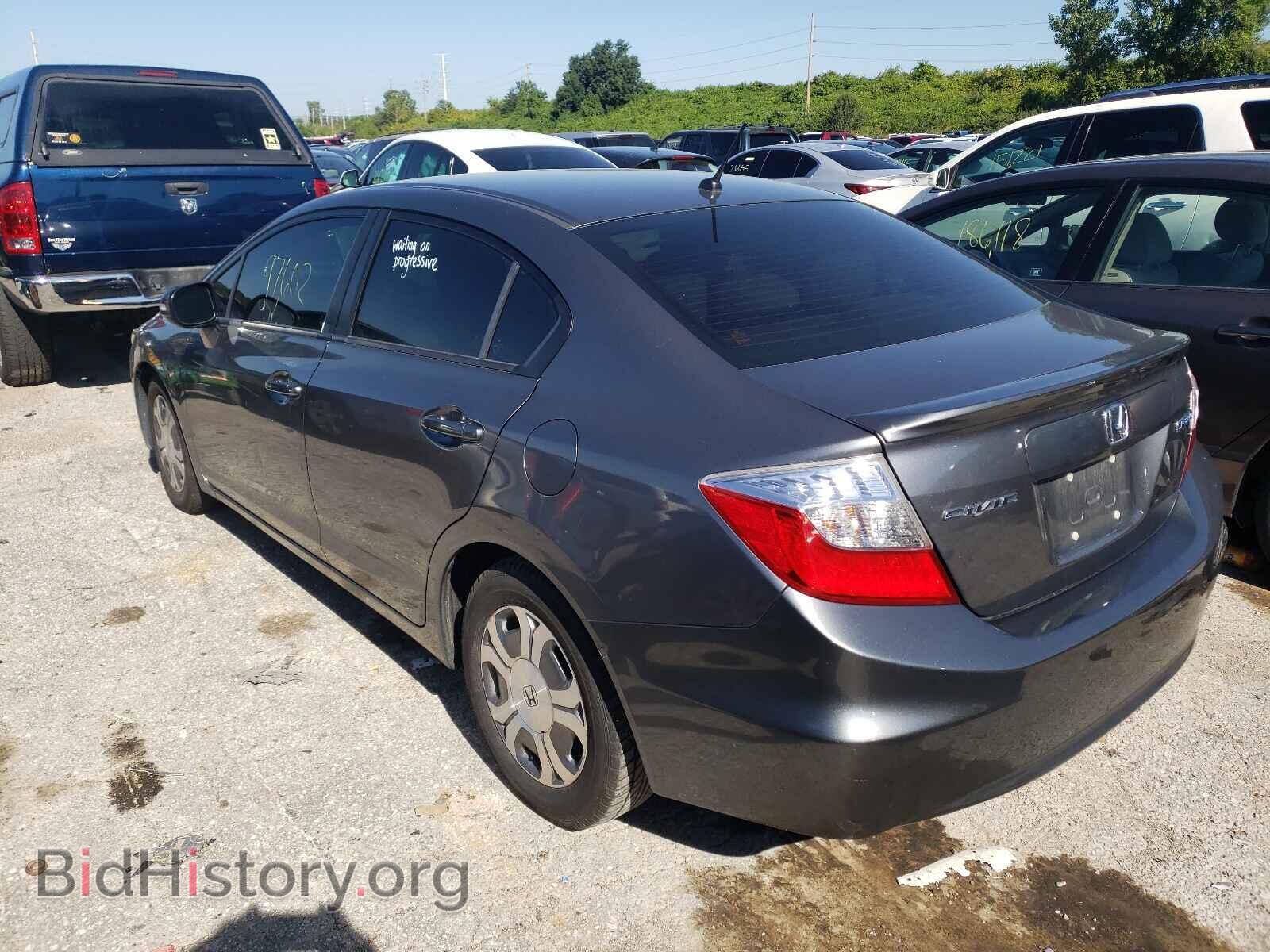 2012 HONDA CIVIC - VIN: JHMFB4F26CS003979 - Фото 3
