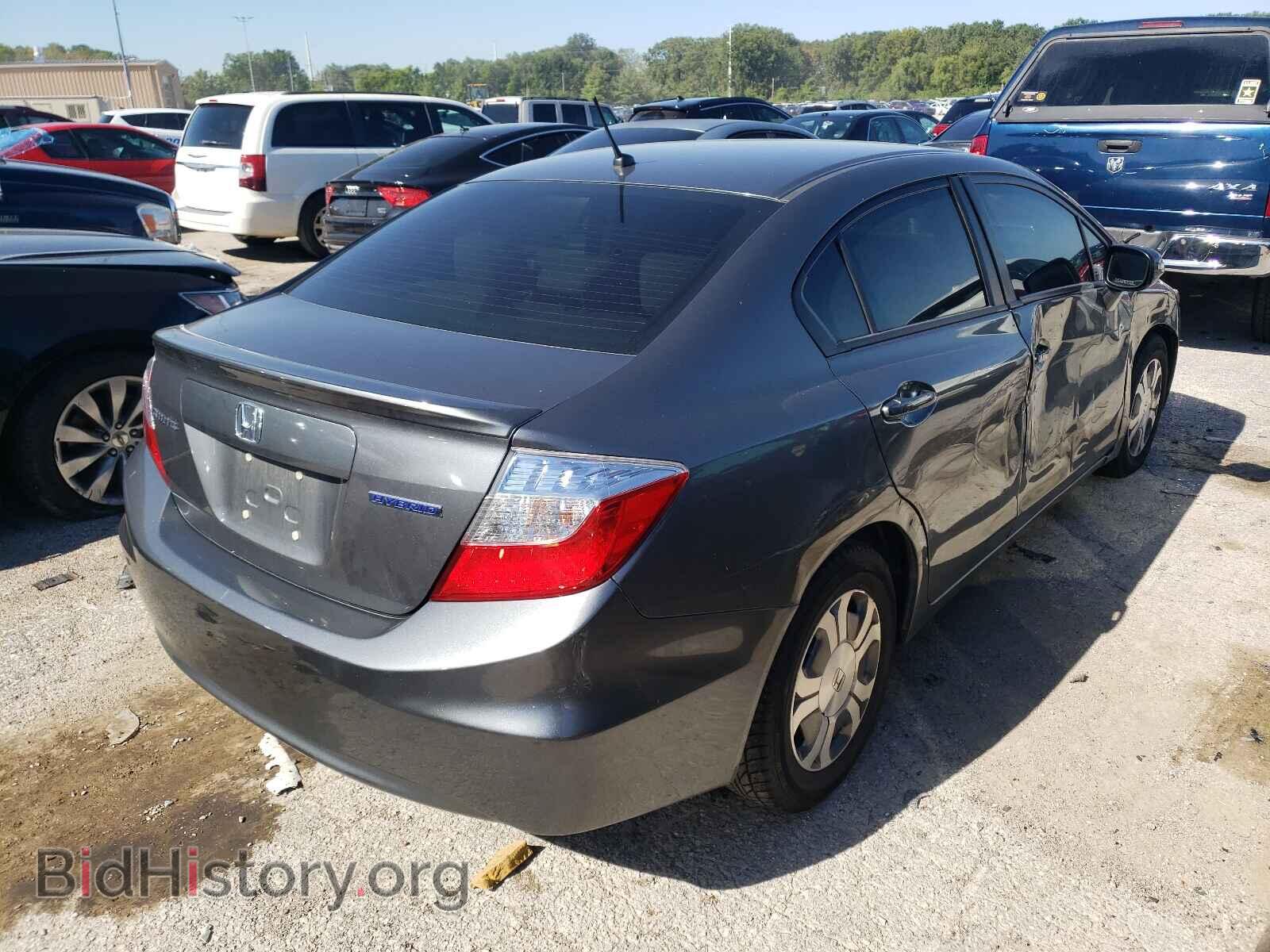 2012 HONDA CIVIC - VIN: JHMFB4F26CS003979 - Фото 4