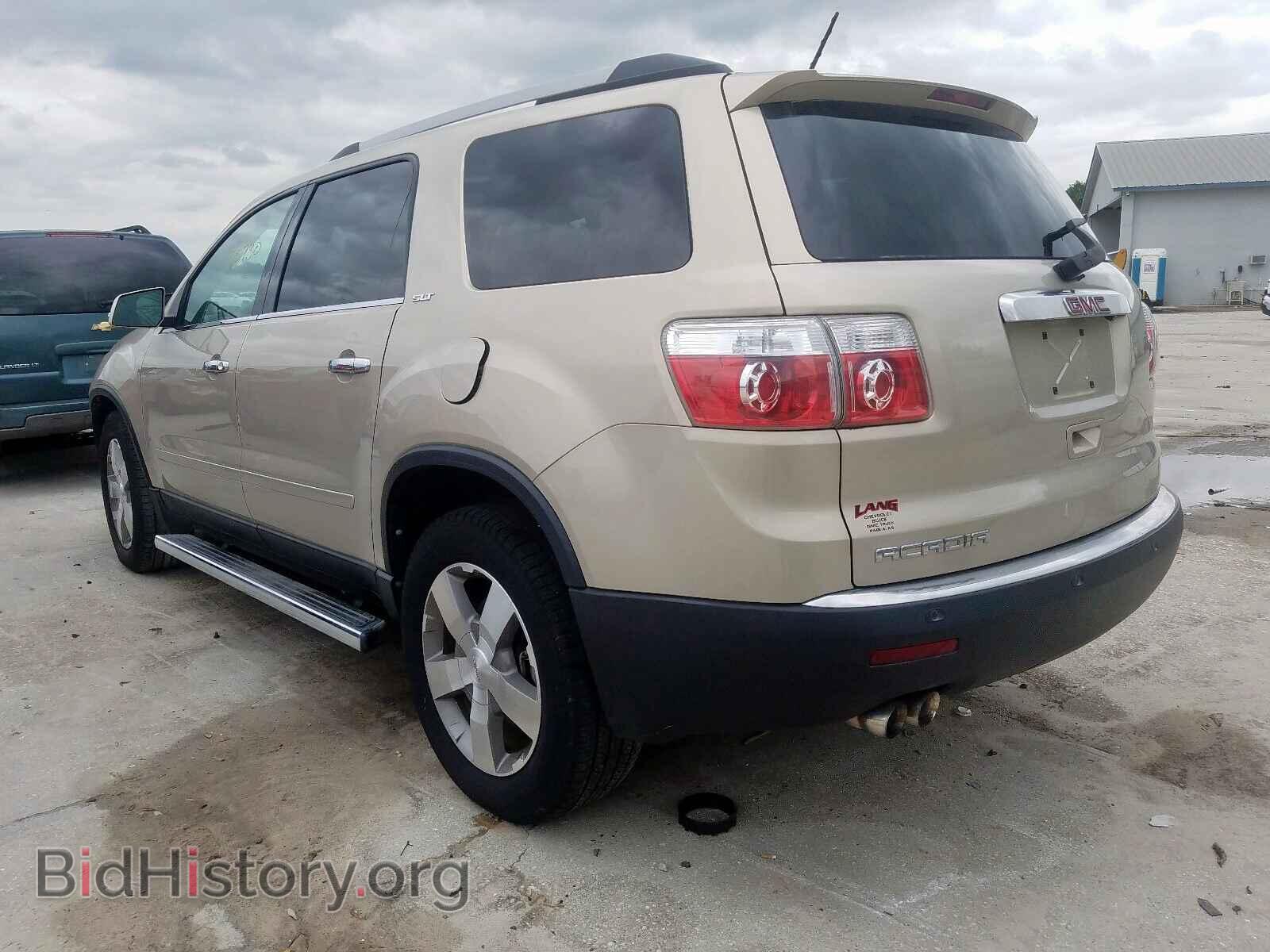 2010 GMC ACADIA SLT - VIN: 1GKLRMED8AJ192516 - Фото 3