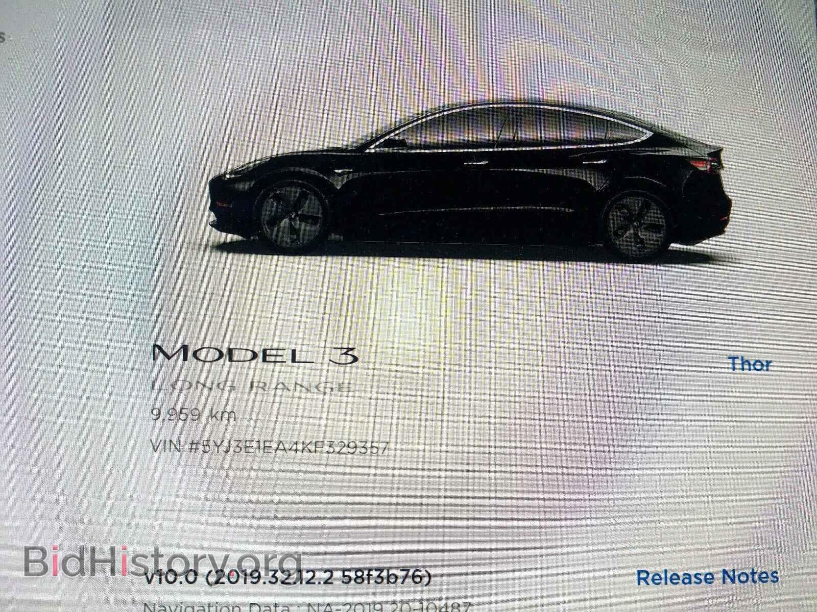2019 TESLA MODEL 3 - VIN: 5YJ3E1EA4KF329357 - Photo 8