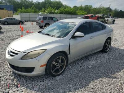 2009 Mazda 6 S, silver — VIN 1YVHP81B695M32664, Copart