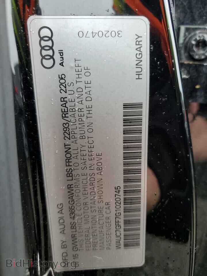 2016 AUDI A3 - VIN: WAUC7GFF7G1020745 - Photo 12