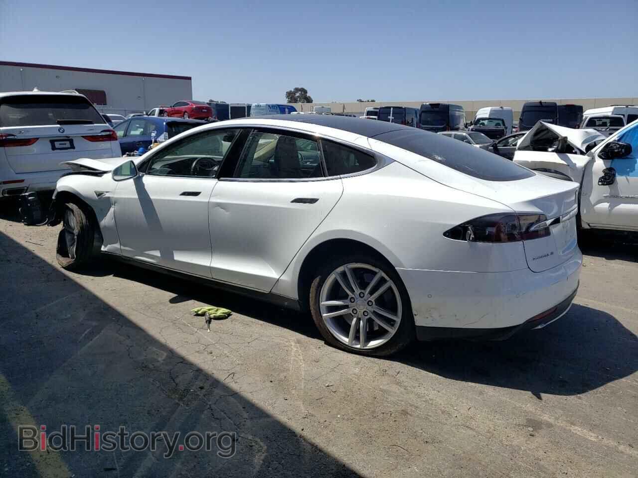 2014 TESLA MODEL S - VIN: 5YJSA1H12EFP65129 - Photo 2