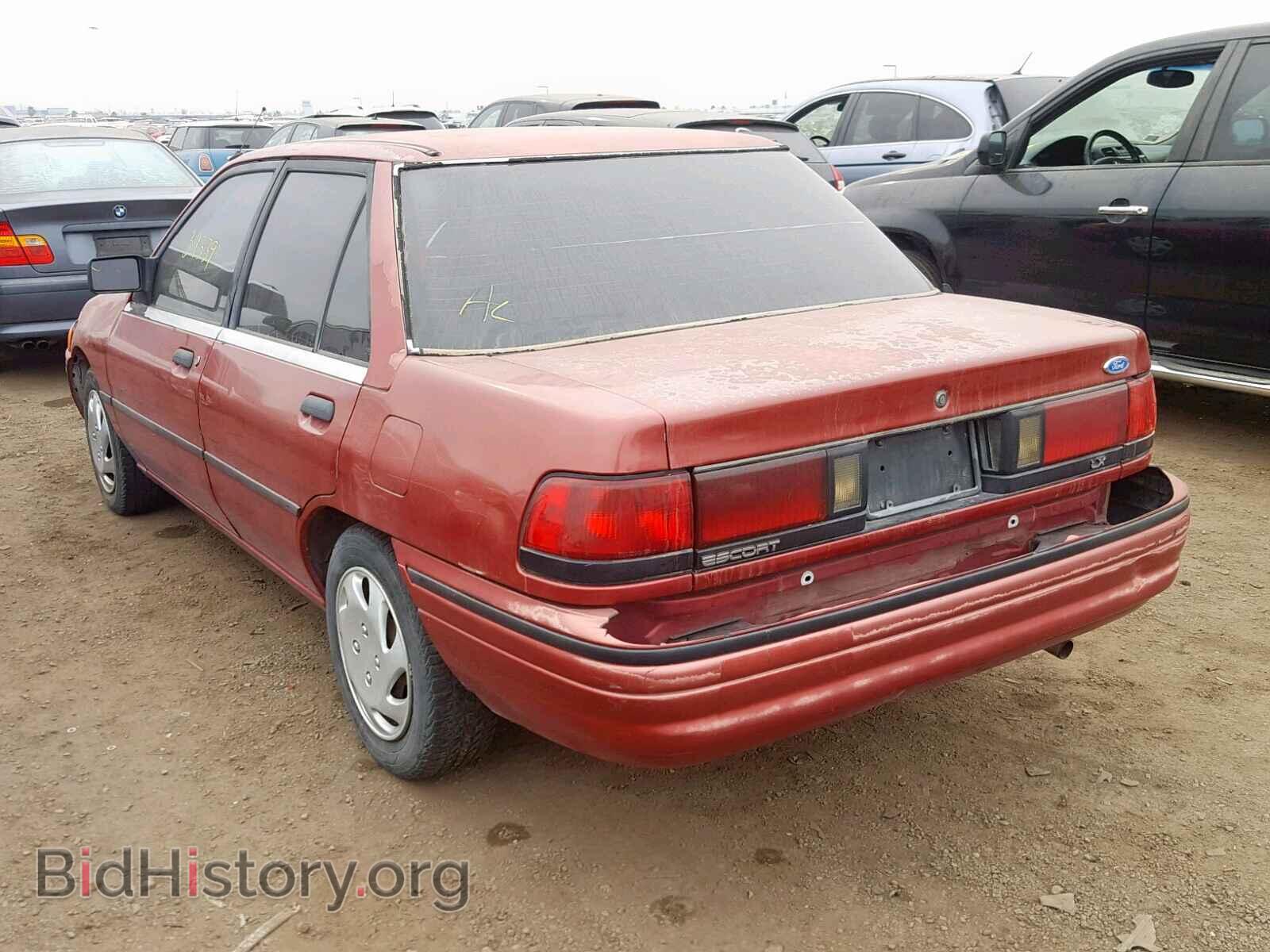 1993 FORD ESCORT - VIN: 3FAPP13J8PR164066 - Фото 3