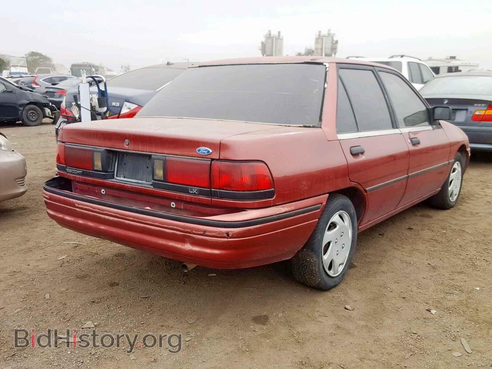 1993 FORD ESCORT - VIN: 3FAPP13J8PR164066 - Фото 4