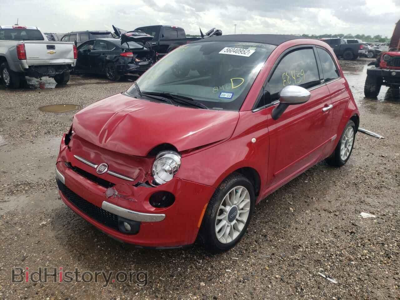 2013 FIAT 500 - VIN: 3C3CFFER3DT608467 - Фото 2