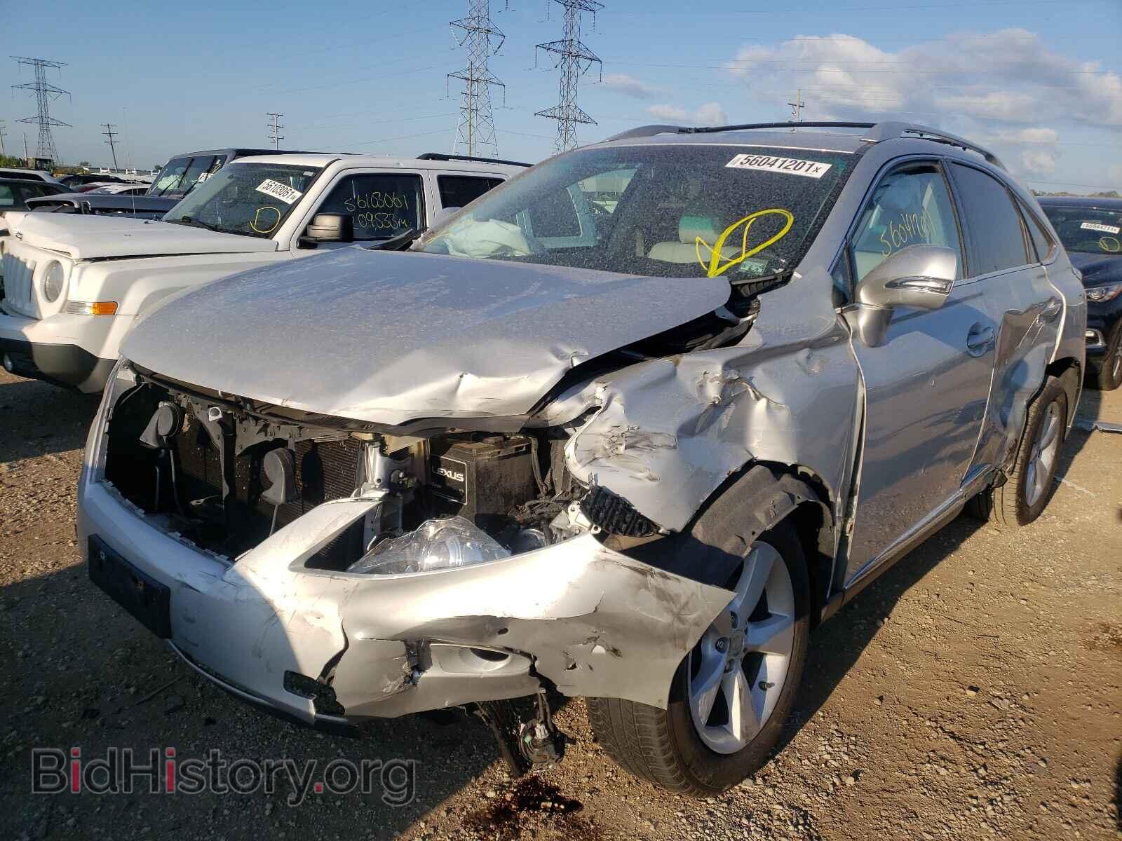 2012 LEXUS RX350 - VIN: 2T2BK1BA5CC148603 - Фото 2