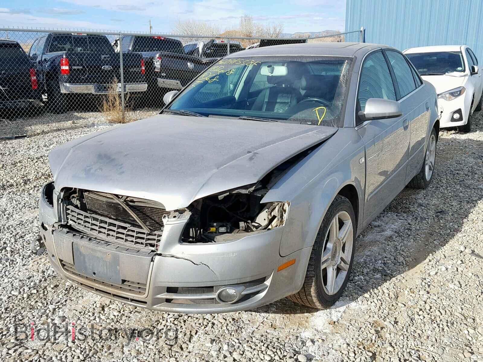 2007 AUDI A4 - VIN: WAUDF78E27A098538 - Фото 2